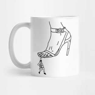 Cliffhanger - Look at her toes! Mug